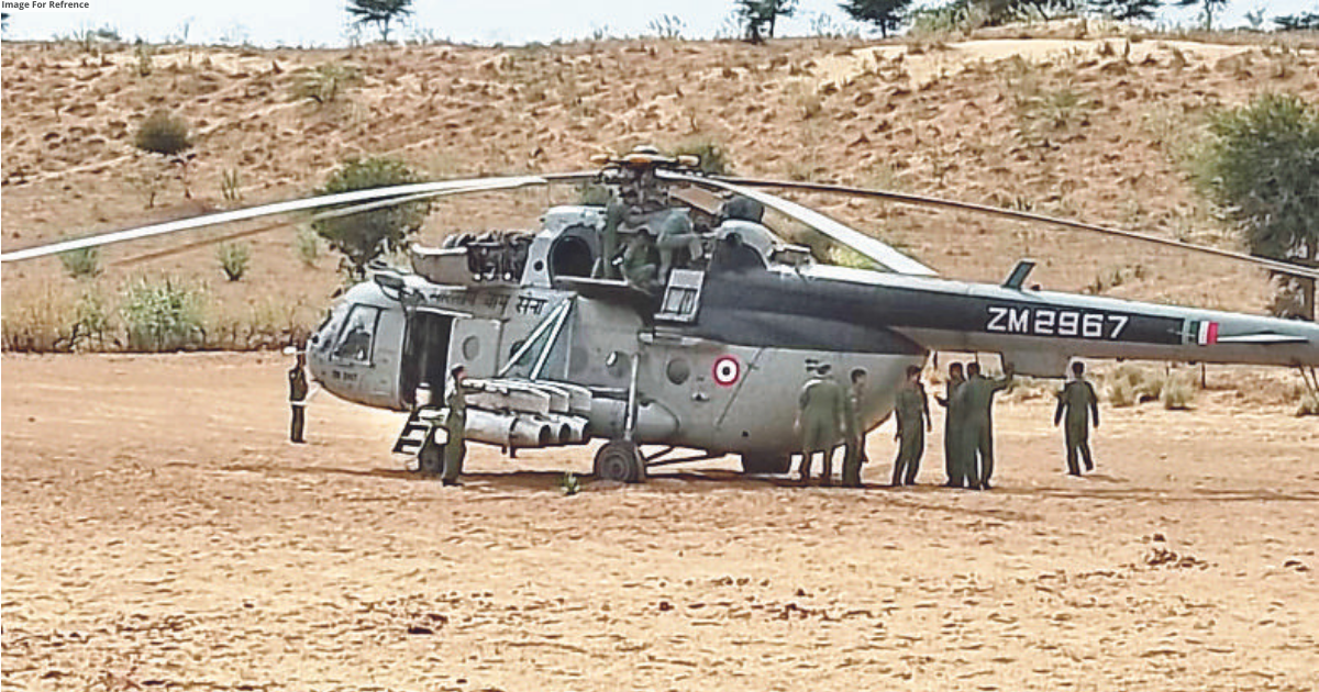 Amid tech glitch, IAF chopper makes emergency landing